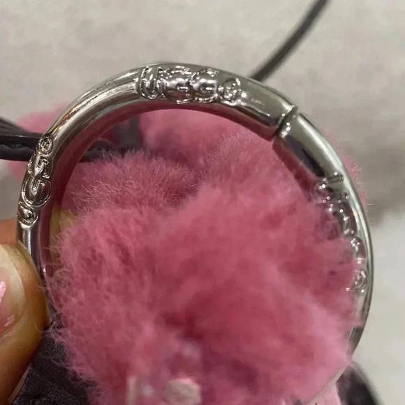 Ugg Australia Pink and Brown Crossbody Bag - Picture 6 of 11